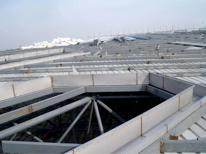 余姚安吉县体育馆网架