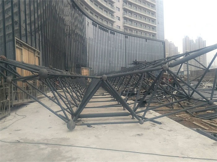 余姚万豪酒店雨棚网架